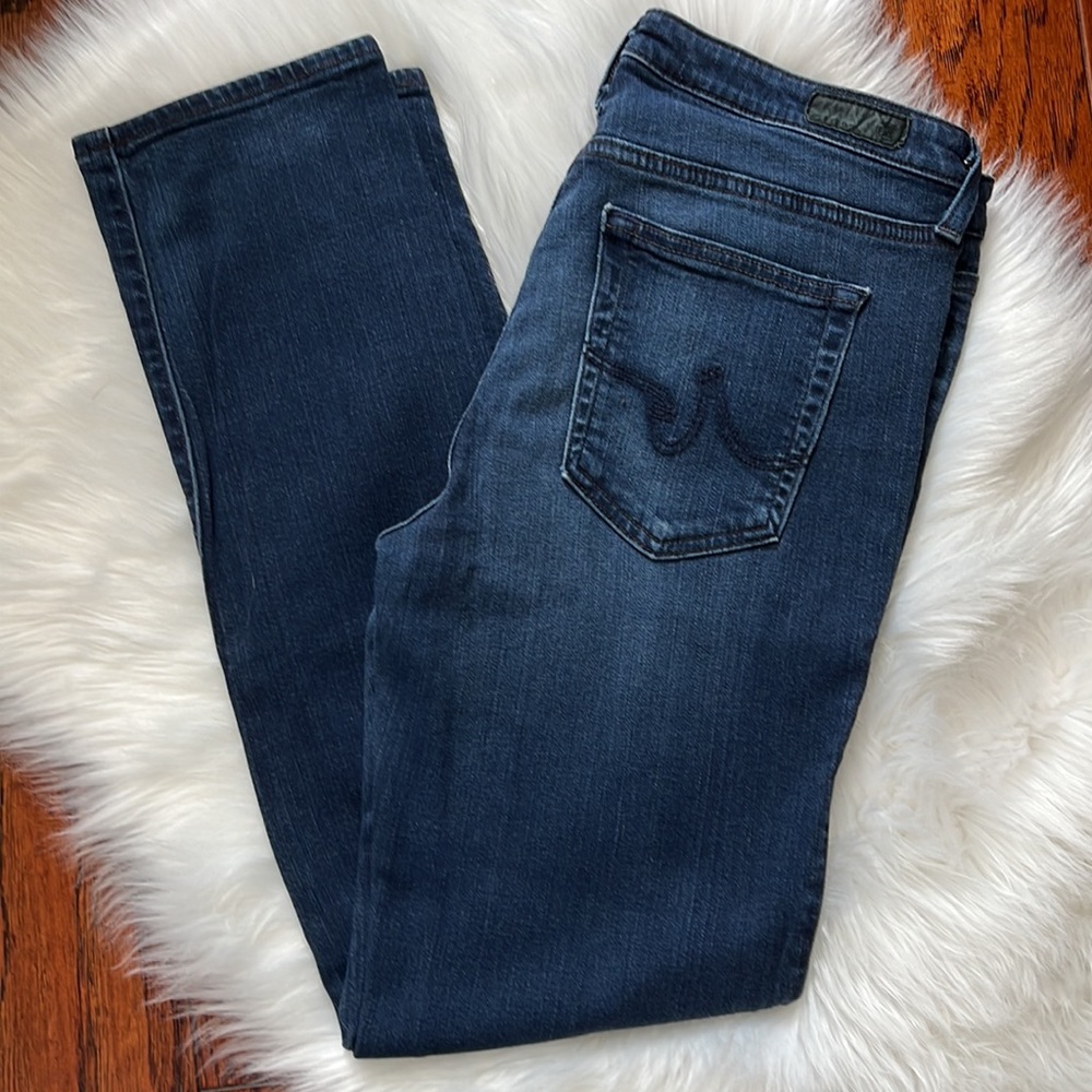 AG Adriano Goldschmied Dark Blue Skinny Jeans